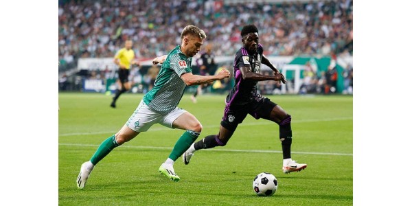 La grande qualità del terzino sinistro dell'FC Bayern München Alphonso Davies